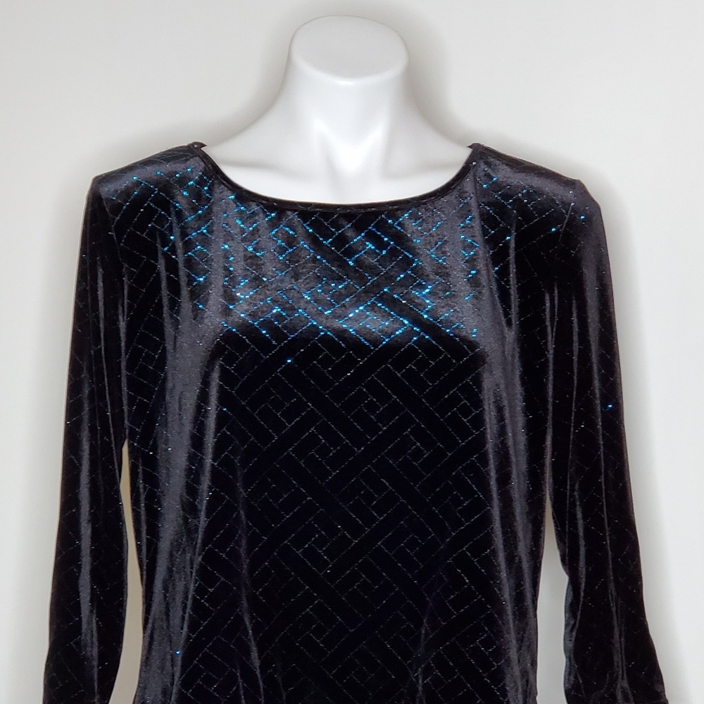 Notations black blue sparkle PXL